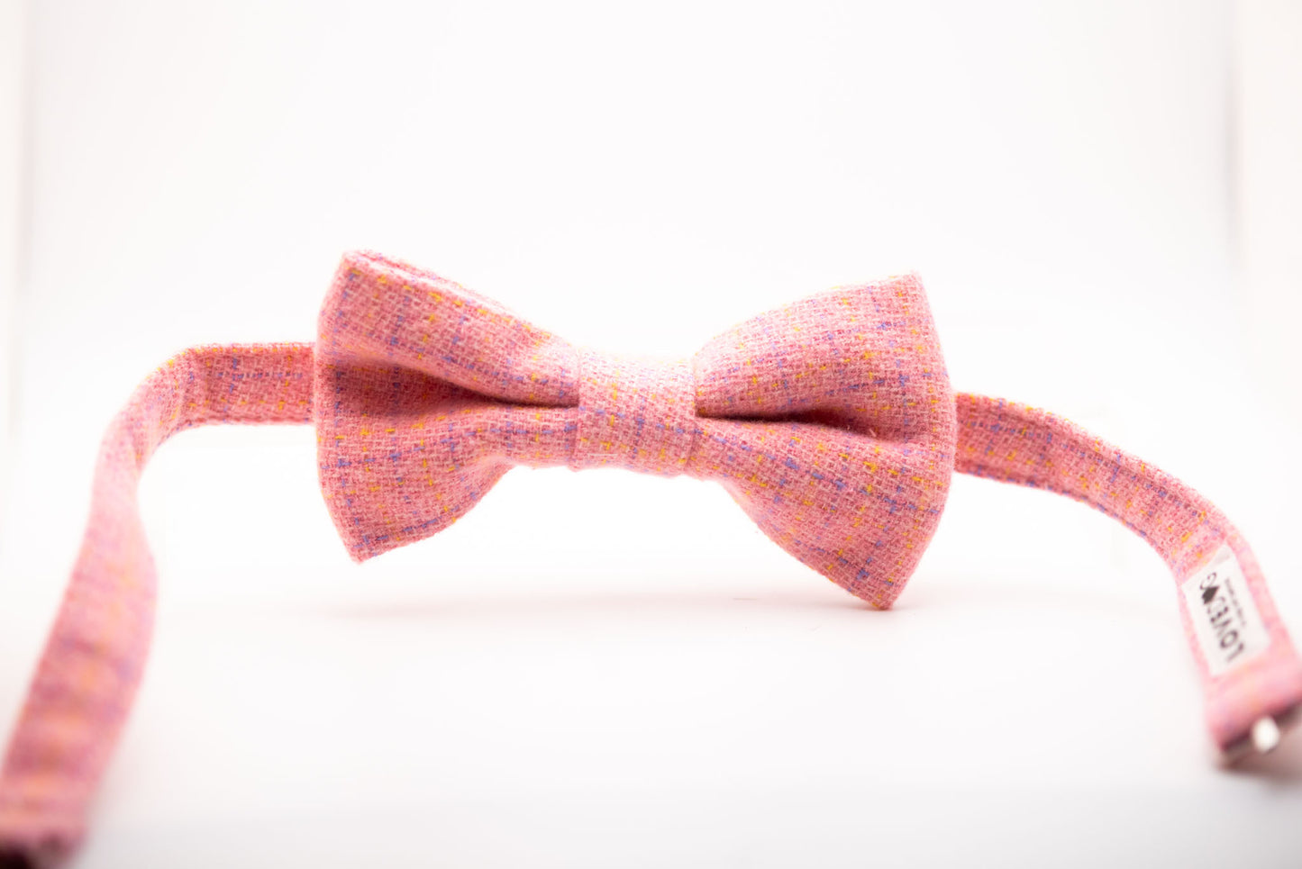 "Jackie O" Pink Chanel" Dog Dad" Bowtie (Human)